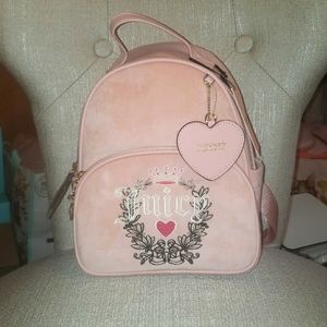NWT- Juicy Couture velour backpack